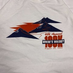 Vintage 2005 Where’s Waldo 100K Trail Run T-Shirt White L
