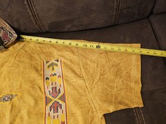 Ixtapa Sport Factory Artwear Tie Dye Beaded Look Graphic Tribal Tshirt XL NWT