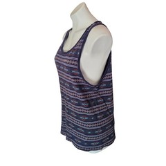 Beautiful Giant Tank Top Men’s Large Multicolored Aztec Southwest Print