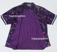 A BATHNIG APE Men’s COLOR CAMO WARM UP SS SHIRT 1M30132314 bz