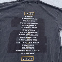Drake Related 2024 IAAB Concert Tee Shirt Mens XL Hip Hop Tour USA Graphic