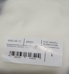 Represent Owners Club T-Shirt Flat White/Bubblegum Large