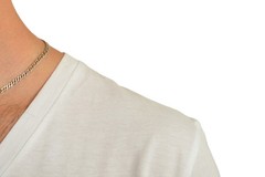 Hugo Boss Men’s “Dartin” White V-Neck T-Shirt US 2XL IT 56