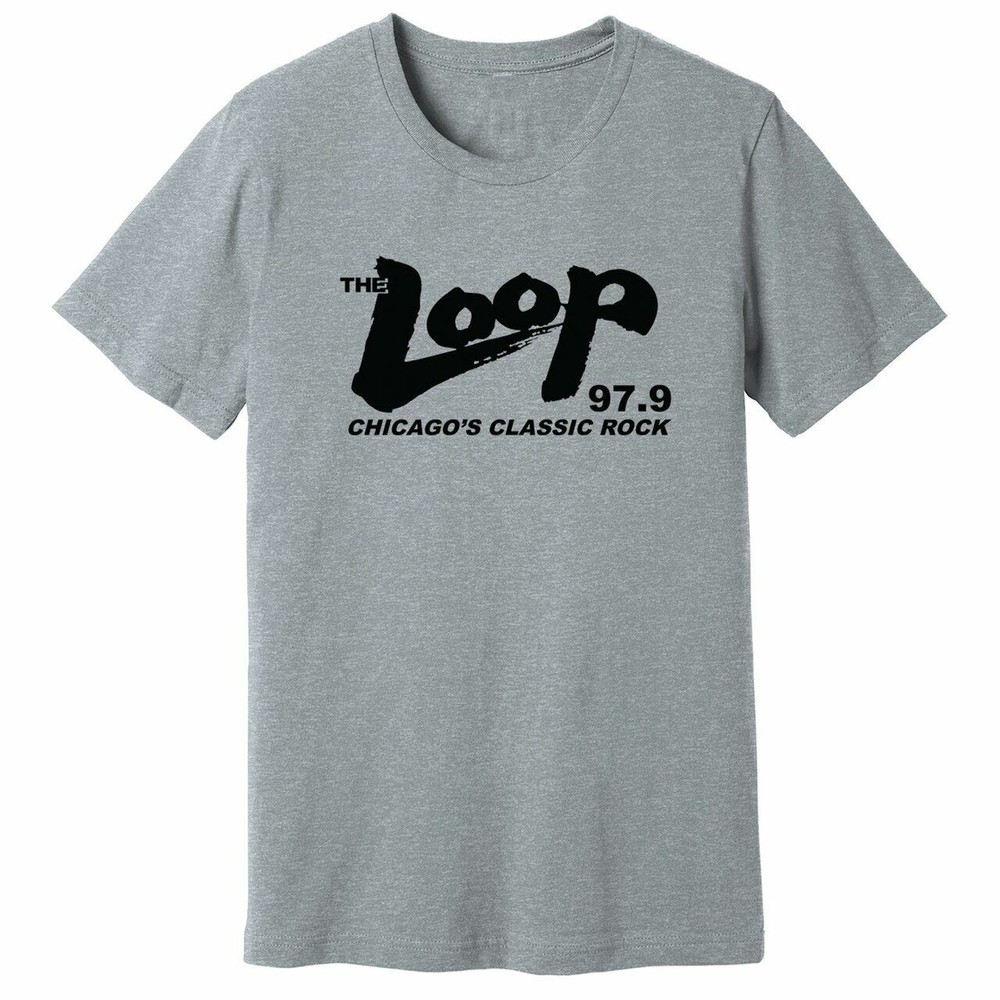 The Loop 97.9 – Chicago’s Rock Station – GRAY – Ringspun Cotton