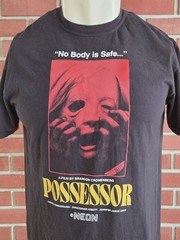 Rucking Fotten Possessor No Body Is Safe T-Shirt Large Black Crewneck EUC