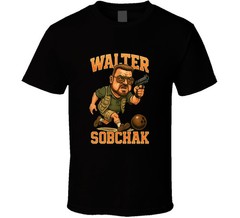 The Big Lebowski Walter Sobchak Retro 80’s Movie Caricature T Shirt