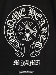 Chrome Hearts Miami Horse Shoe SS Pocket Tee Black Authentic Size 2XL