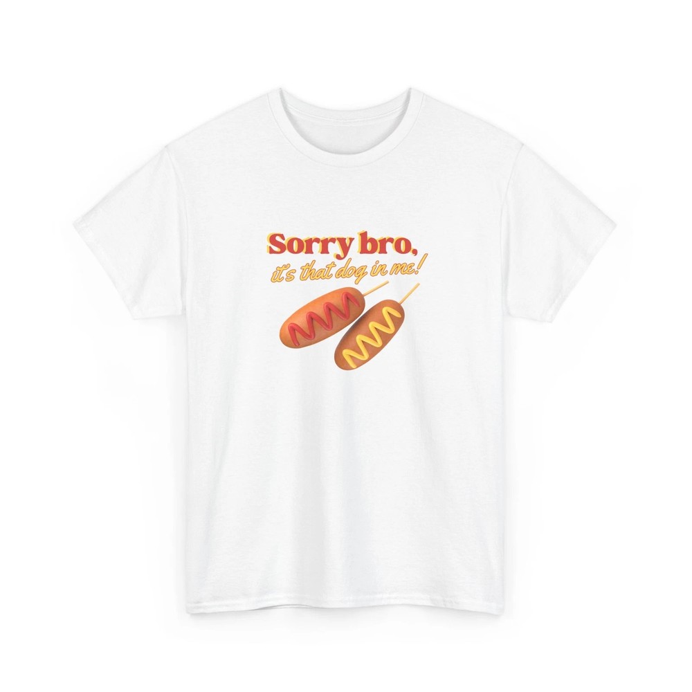 Funny Hotdog Gladiator Meme Tee Weird Corn Dog Lovers White T-shirt