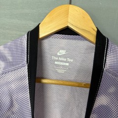 Nike Max 90 Festival Shirt Purple Halftone Dot Y2K Loose Fit Large