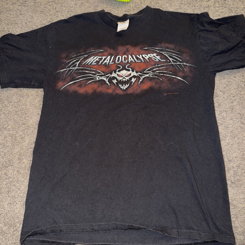 Vintage Metalocalypse Men’s M Cartoon Network Adult Swim Dethklok Shirt