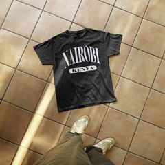 Nairobi Kenya retro safari souvenir classic tee design