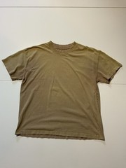 Allsaints Kyan Vintage Wash Organic Cotton Ribbed Collar S/S Crewneck T-Shirt SM