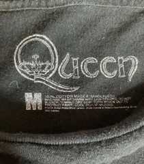 Queen T-shirt We Will Rock You Freddie Mercury Size M Black