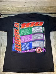VTG 1998 World 100 Eldora Speedway Racing Tee USA Dirt Track Large