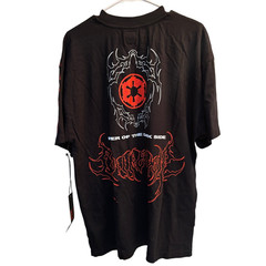 Civil Regime x Star Wars Darth Vader Graphic Print T-Shirt Black Red OS L