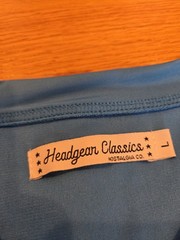 Headgear Classics Napoleon Dynamite Uncle Rico Jersey L 2004 Blue #82 Jon Gries