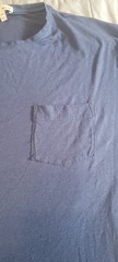 Peter Millar Shirt Mens 2XL Blue Pocket Crewneck Modal Cotton Soft Tee Top