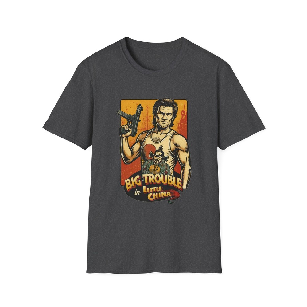 Jack Burton T-Shirt – Big Trouble in Little China 80s Action Movie Tee