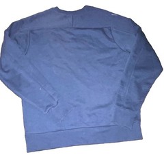 Pact Organic Cotton Sweatshirt M Blue Long Sleeve Pullover Pockets