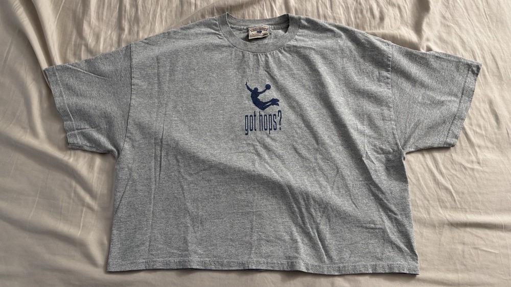 Cropped Workout T-Shirt