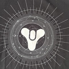 Bungie Destiny T-shirt Black 2XS Used short sleeve tee
