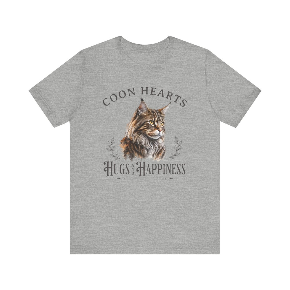 Maine Coon Cat T-Shirt Mainecoon Lover Gift Tee Coone Cat Shirt for Cat Lovers