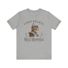 Maine Coon Cat T-Shirt Mainecoon Lover Gift Tee Coone Cat Shirt for Cat Lovers