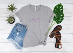 Peaceful Paradise: Lay Among The Wildflowers, Unisex Comfortable Bella + Canvas