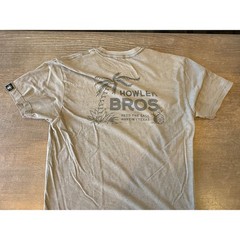 HOWLER BROTHERS BROS Tan Tee T-Shirt Men size S * as is*