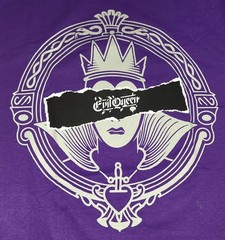 Disney Villains Evil Queen Purple Adult Graphic T Shirt M Medium NEW Loot Crate