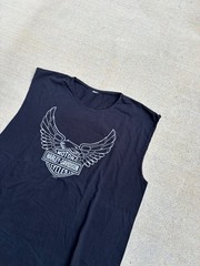 Vintage Harley-Davidson Beijing, China Eagle Muscle Tank Top