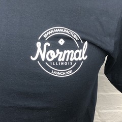 SIZE M RIVIAN Launch 2021 Normal IL Blue Unisex T-shirt Keep World Adventurous