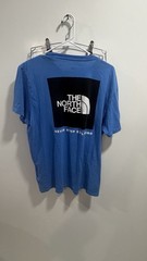 The North Face T-Shirt Never Stop Exploring Blue Cotton Standard Fit Size M