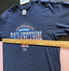 Vtg 2007 New England Patriots Undefeated 16-0 Regular Season Pat Perfection Lg