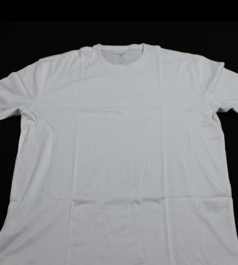 True Classic 100% Pima Cotton T Shirt Crew White Tee Sz L NIP ~ SOLD OUT