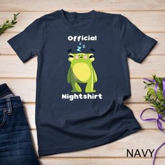 Cute Frog Sleepshirt Nightwear Nightshirt Sleep Pajama Unisex T-shirt