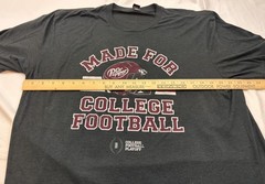 Dr Pepper College Football Playoff Shirt Mens XL Gray Graphic Tee District