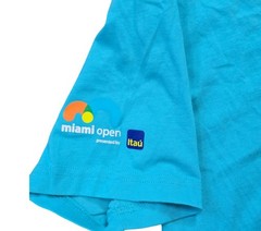 Lacoste Sport Miami Open Mens M Turquoise Tennis Performance T Shirt Croc Logo
