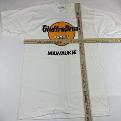 Fruit of the Loom Shirt Single Stitch Leg Giuffre Cranes Milwaukee Wisconsin Y2K
