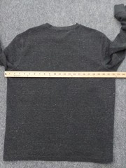American Eagle Waffle Knit Shirt Mens XL Gray Super Soft Standard Thermal