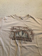 Eddie Bauer Shirt Men’s Extra Large Expedition Pakistan-China Graphic Tee