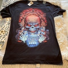 NWT Universal Halloween Horror Nights Menacing Skull Tee Bundle 4pc