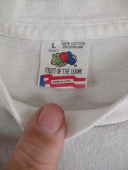 Elvis Presley-Fruit Of The Loom Sz Large T-shirt With Elvis Presley On The Front