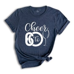 Cheer To 60th Birthday Shirt, Hello 60 T-Shirt, 1964 Birthday Tee, 60th Birthday