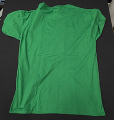 T-Shirt Knight In Armor Ren Faire Fantasy coat of arms green 100% cotton b43