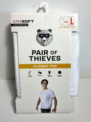 2 pk~Pair of Thieves Men’s Large Super Soft Classic Crewneck Undershirt NWT
