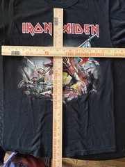 IRON MAIDEN Shirt The Trooper Judas Priest Motorhead Metallica Megadeth DIO UFO