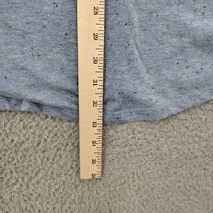 Carbon Longer Length T-Shirt Mens XXL Blue Heather Pocket Tee Casual