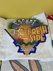 Lot of 6 Vintage XL Graphic T-Shirts 90’s Single Stitch Looney Tunes Salem NMC
