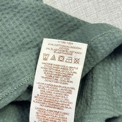 Scotch & Soda Shirt Mens M Green Waffle Crewneck Short Sleeve Stretch Amsterdam